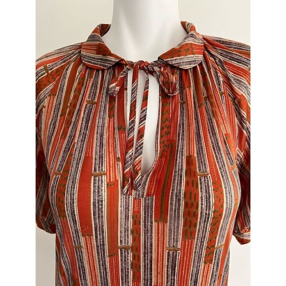 Vintage 70’s Missoni Silk Signature Front Strap Dress Size S / excellent - Picture 5 of 8